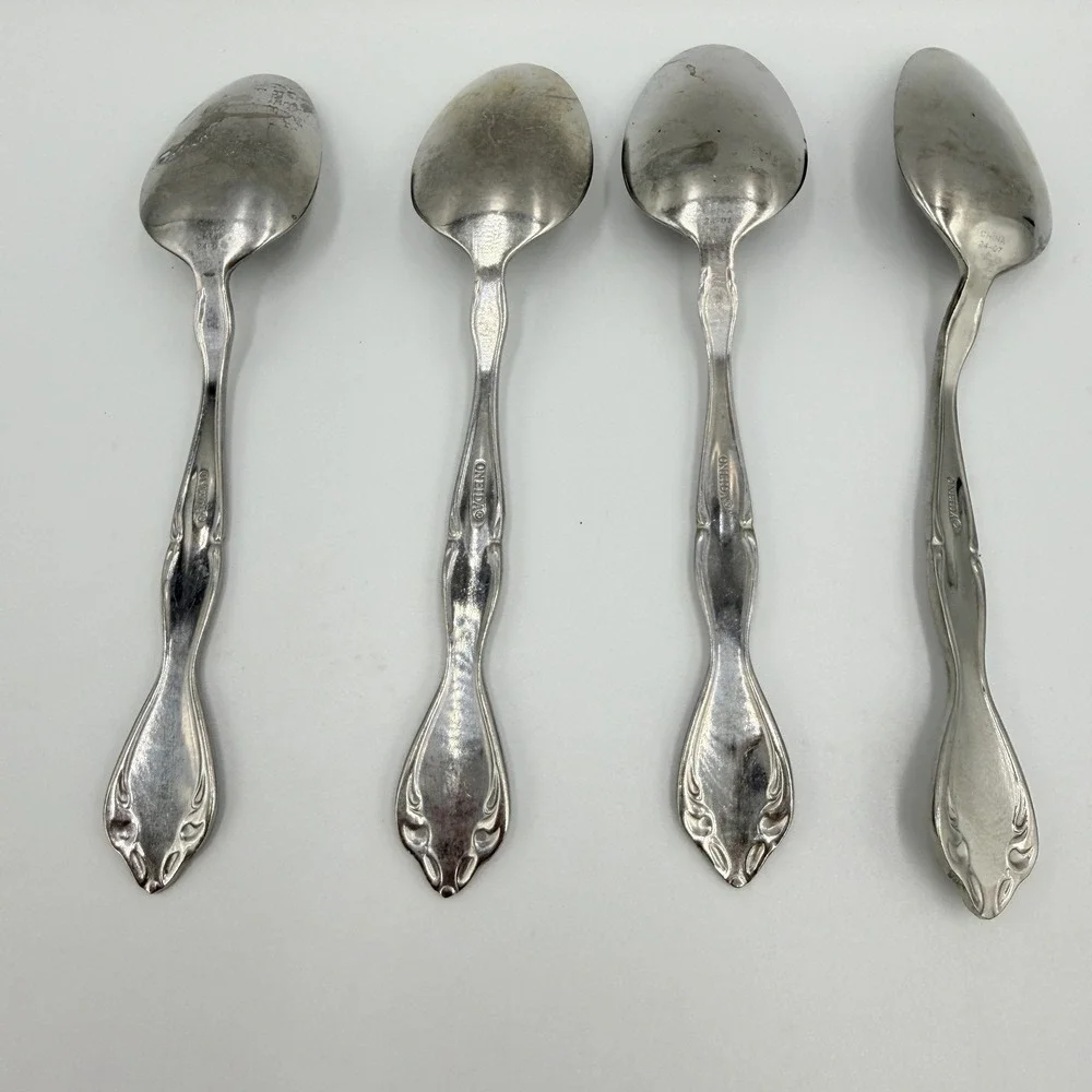 Oneida Cantata Teaspoons Set of 4 6